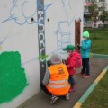 На Красной Горке прошел мастер-класс по граффити
