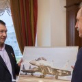 Ружицкий встретился с Героем России Михаилом Беляевым