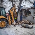 В Люберцах демонтировали незаконный объект придорожного сервиса
