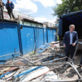 Минус один: еще один киоск снесли в Люберцах