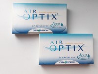 Контактные линзы Air Optix Aqua + подарок